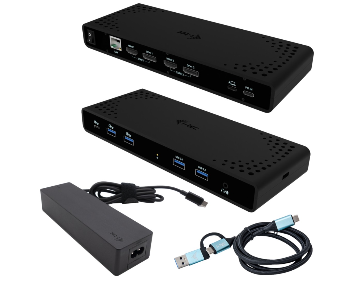 i-tec Universal Dual 4K Display Docking Station infinytech Réunion 01