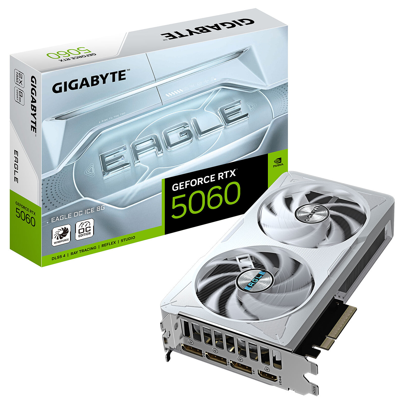 Gigabyte GeForce RTX 5060 Eagle OC Ice infinytech Réunion 01