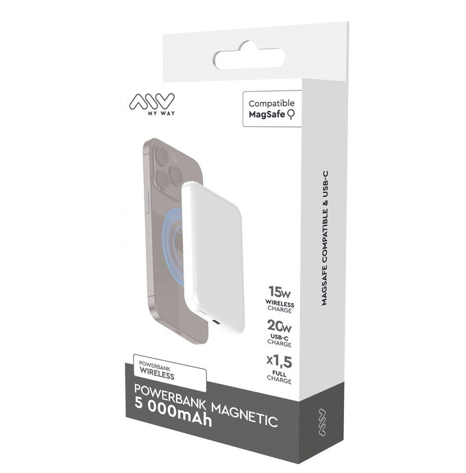 POWERBANK MY WAY 5K MAH MAGSAFE INFINYTECH