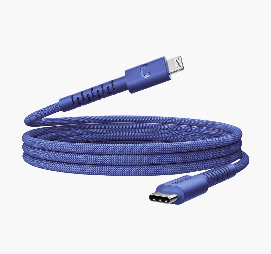 FRESH N REBEL USB-C vers Lightning Bleu infinytech Réunion 01