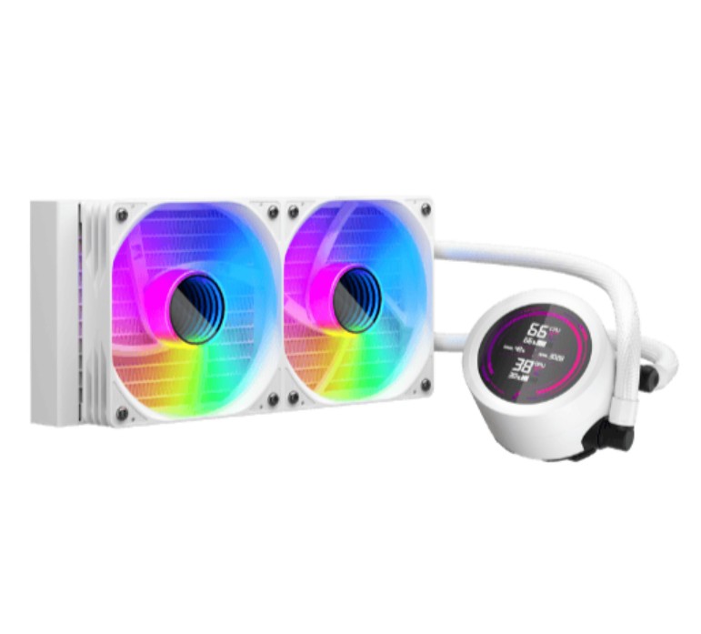 1stPlayer TS4 RGB 240mm Blanc infinytech Réunion 01