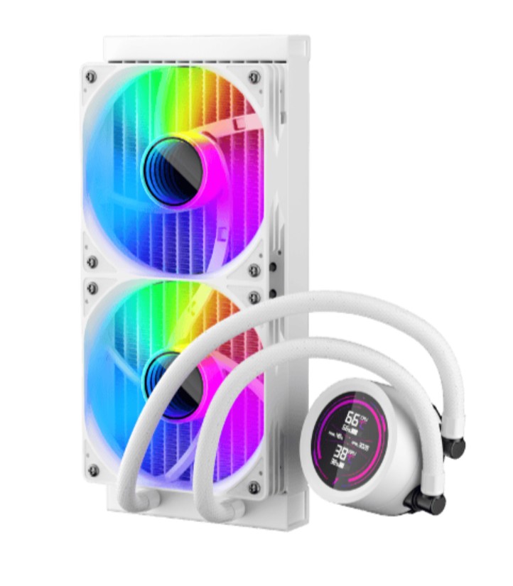 1stPlayer TS4 RGB 240mm Blanc infinytech Réunion 02