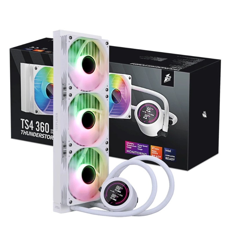 1stPlayer TS4 RGB 360mm Blanc infinytech Réunion 03