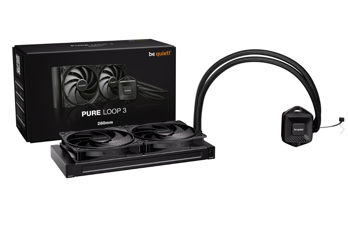 BE QUIET Pure Loop3 240mm Noir infinytech Réunion 04