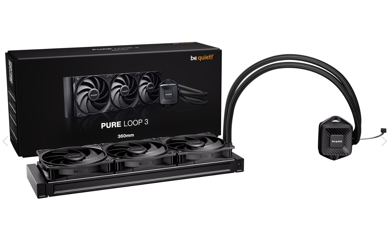 BE QUIET Pure Loop3 360mm Noir infinytech Réunion 04