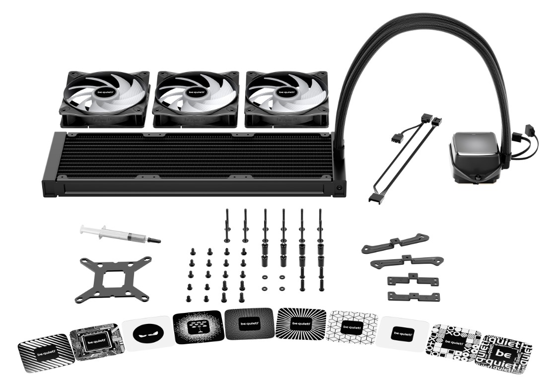 be quiet! Pure Loop3 LX RGB 360mm Noir infinytech Réunion 03
