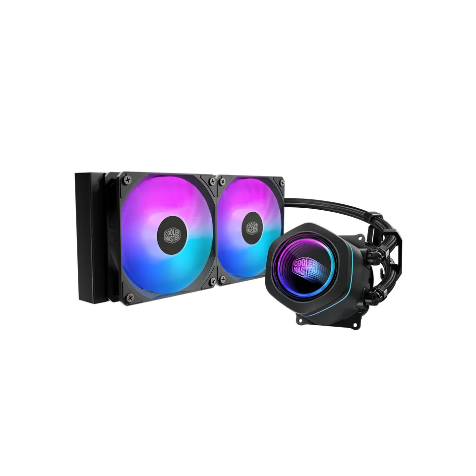 Cooler Master MasterLiquid Core Nex RGB 240mm Noir infinytech Réunion 01