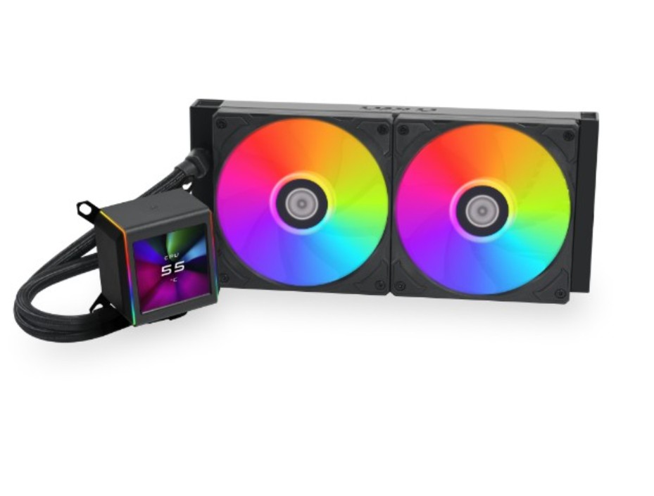 Lian Li Galahad II LCD 280mm Noir infinytech Réunion 01
