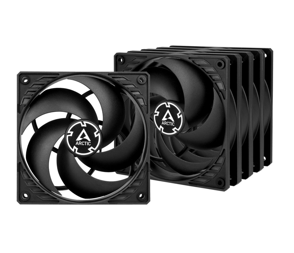 Arctic P12 120mm Noir Pack de 5 infinytech Réunion 01