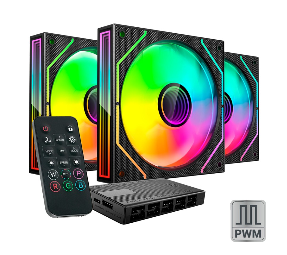MARS GAMING MF-3DPROKIT Noir Pack de 3 infinytech Réunion 01