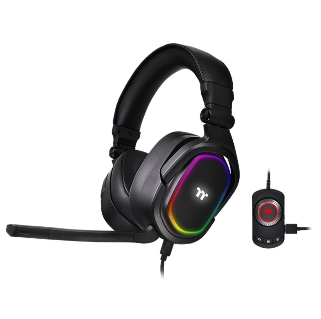 THERMALTAKE Argent H5 RGB 7.1 Surround Noir infinytech Réunion 01