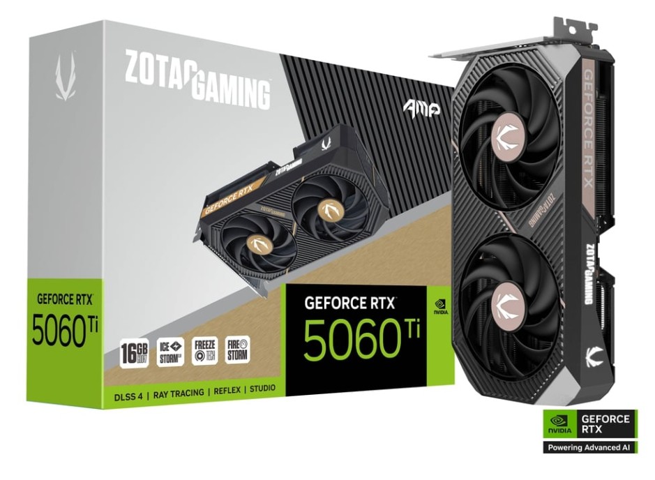ZOTAC RTX 5060 Ti 16Go AMP infinytech Réunion 01