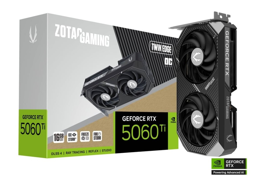 ZOTAC RTX 5060 Ti 16Go Twin Edge OC infinytech Réunion 01