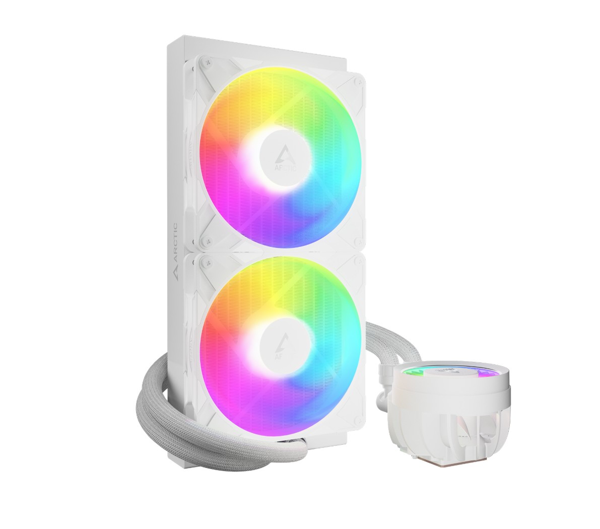 Arctic Liquid Freezer III Pro RGB 280mm Blanc infinytech Réunion 02