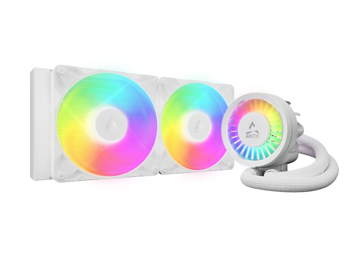 Arctic Liquid Freezer III Pro RGB 280mm Blanc infinytech Réunion 01