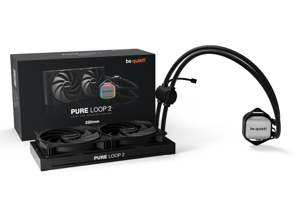 BE QUIET Pure Loop 2 RGB 280mm Noir infinytech Réunion 04