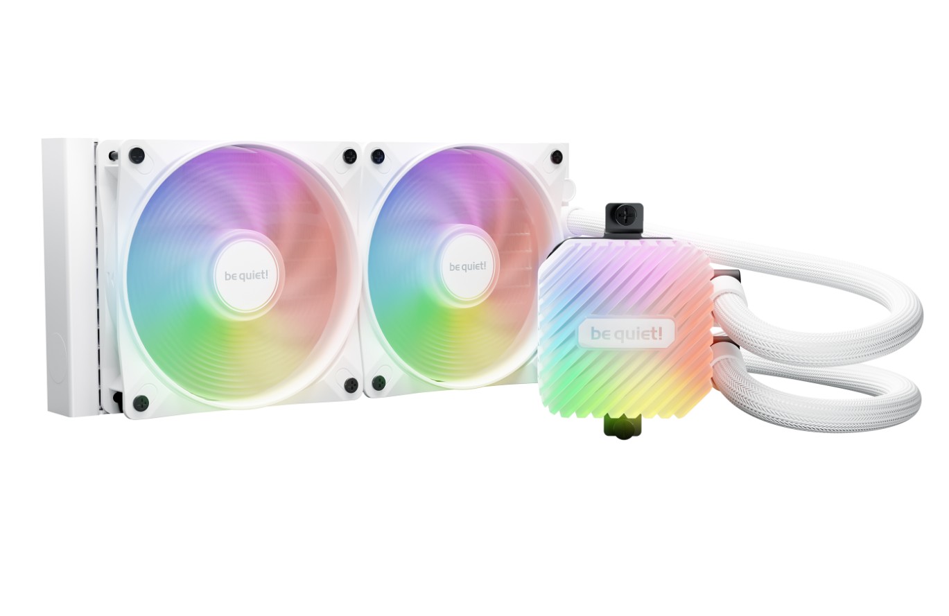 be quiet Light Loop RGB 240mm Blanc infinytech Réunion 01