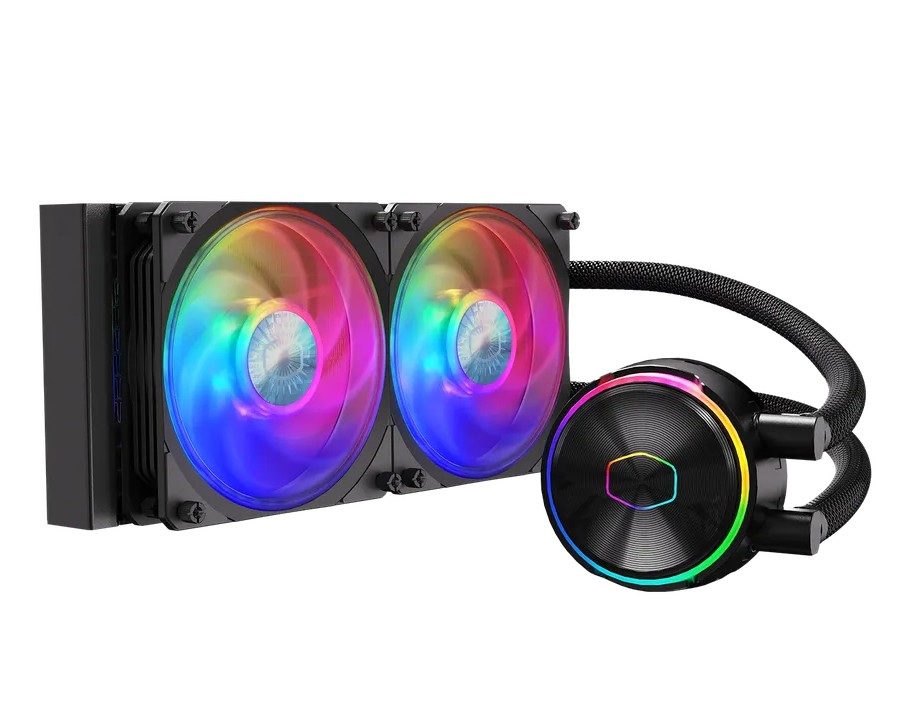 Cooler Master MasterLiquid PL-Flux RGB 240mm Noir infinytech Réunion 01