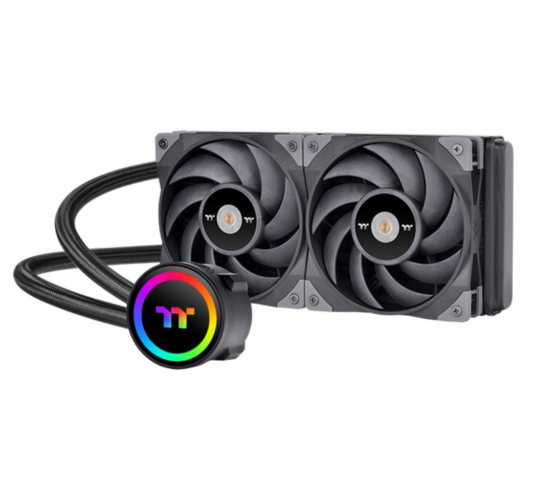 Thermaltake ToughLiquid RGB 240mm Noir infinytech Réunion 01