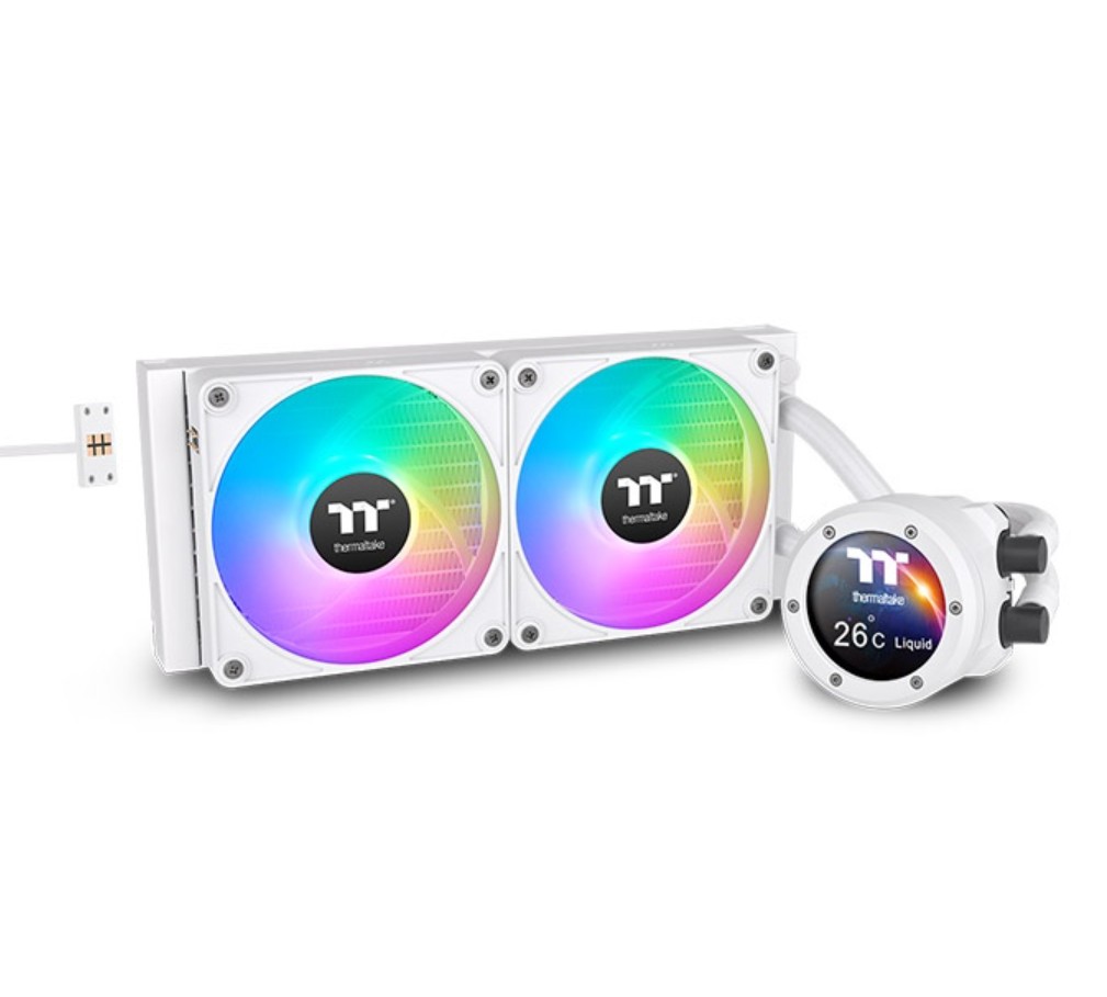 Thermaltake TH V2 Ultra EX RGB 280mm Blanc infinytech Réunion 01