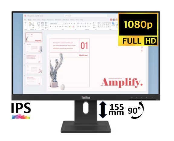 LENOVO ThinkVision E24-40 infinytech Réunion 01
