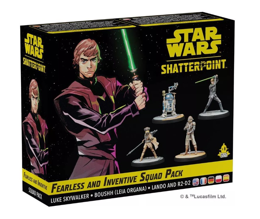 Star Wars Shatterpoint Courageux et inventif Escouade infinytech Réunion 01