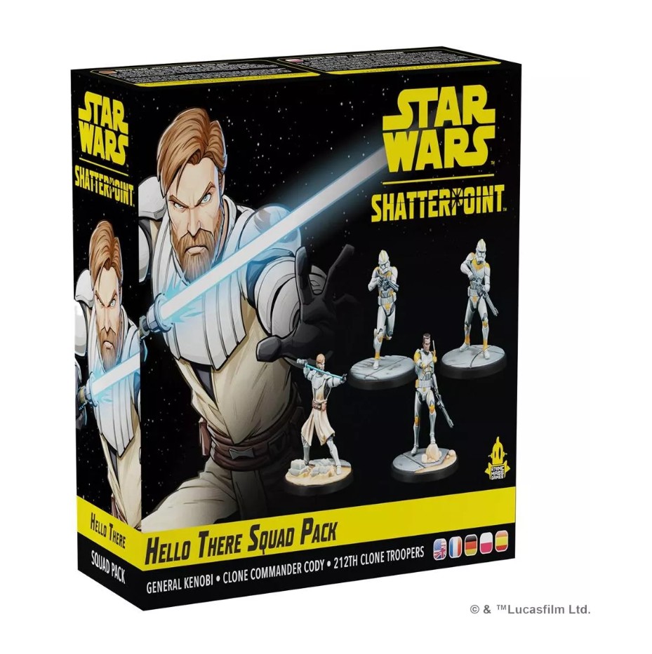Star Wars Shatterpoint Salut à tous Escouade infinytech Réunion 01