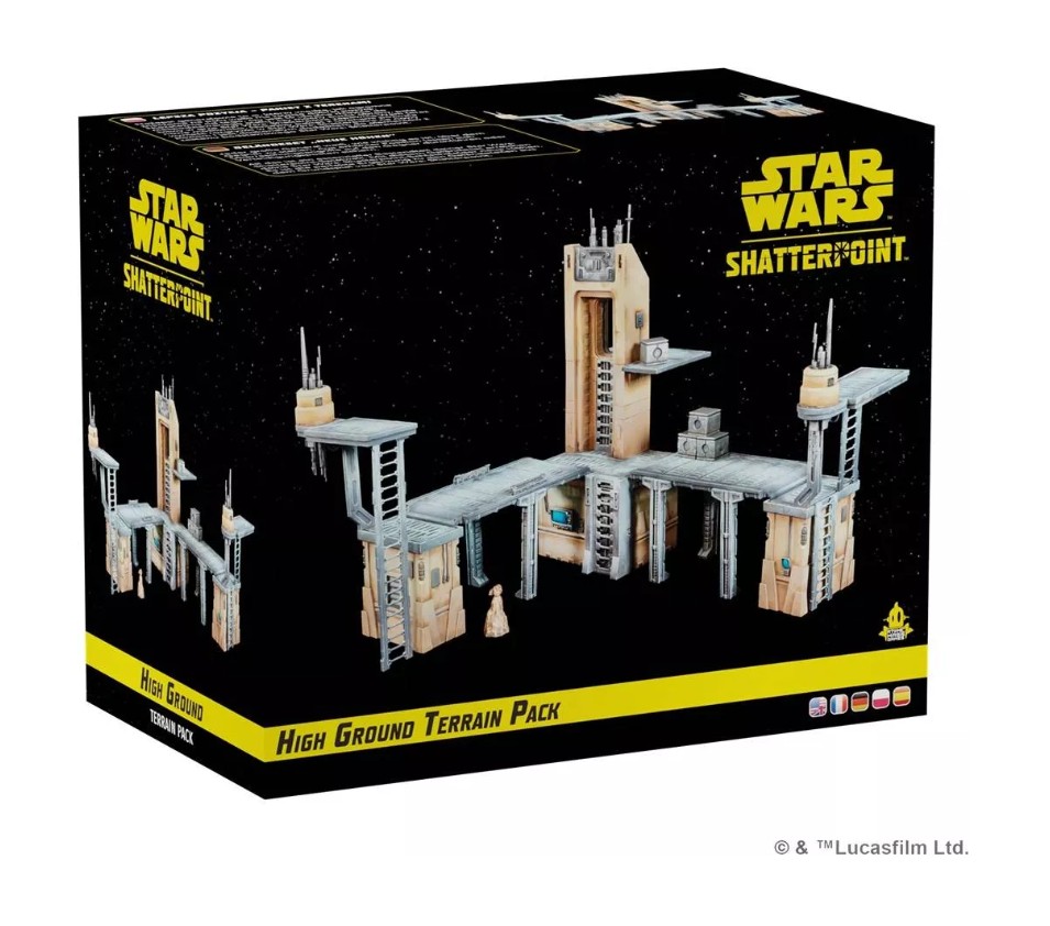 Star Wars Shatterpoint Set de Terrain à surélever infinytech Réunion 01