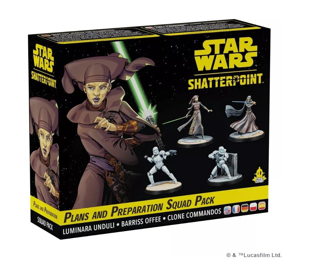 Star Wars Shatterpoint Planification et préparation Escouade infinytech Réunion 01