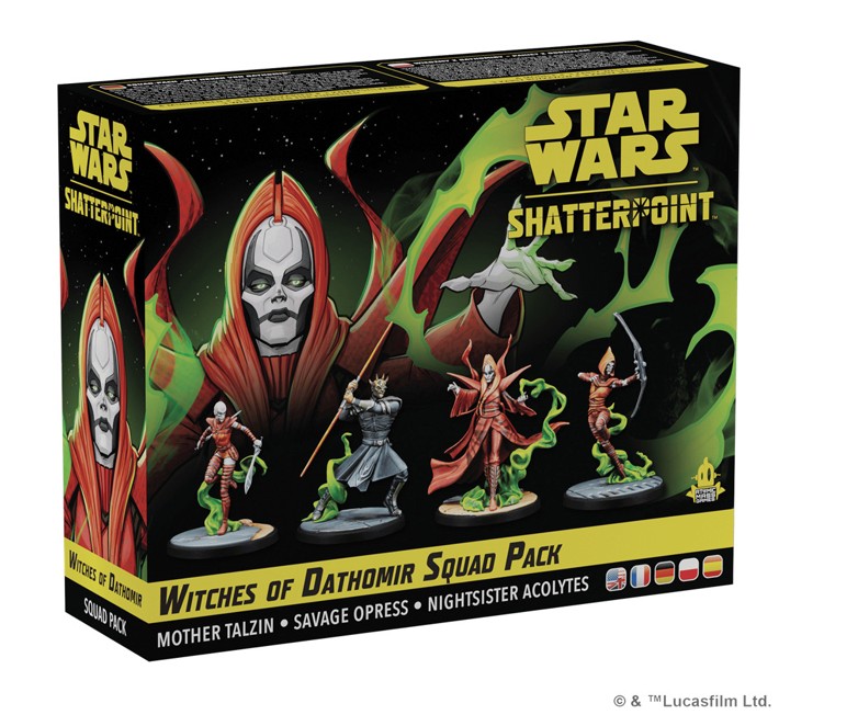 Star Wars Shatterpoint Sorcières de Dathomir Escouade infinytech Réunion 01