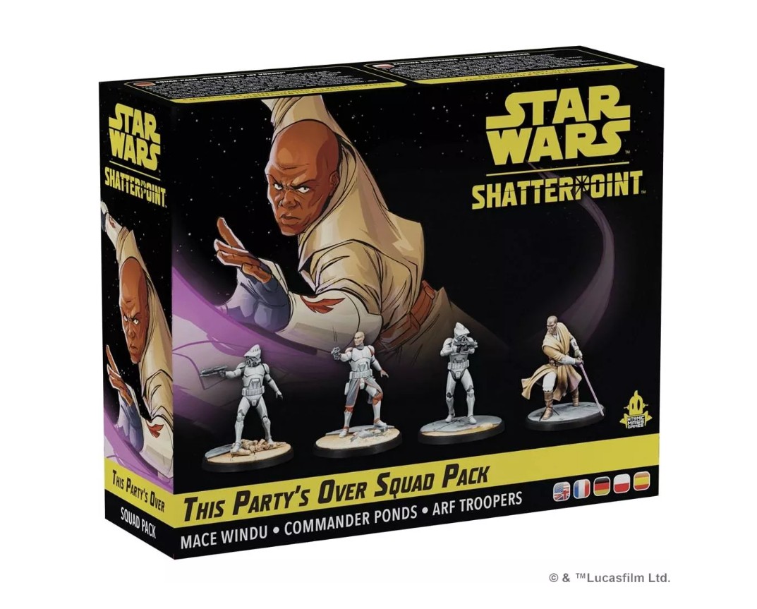 Star Wars Shatterpoint La fête est finie Escouade infinytech Réunion 01