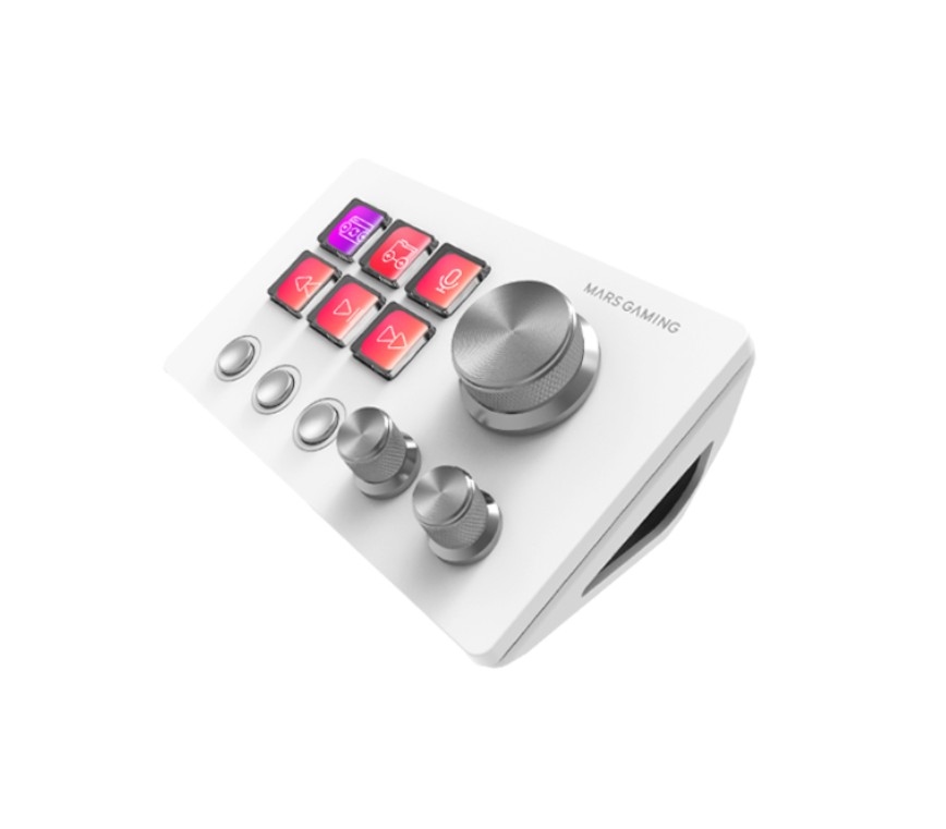 MARS GAMING MSD-TWO Blanc infinytech Réunion 01