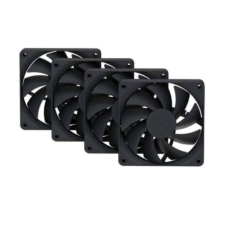 HYTE FA12 Noir Pack de 4 infinytech Réunion 01