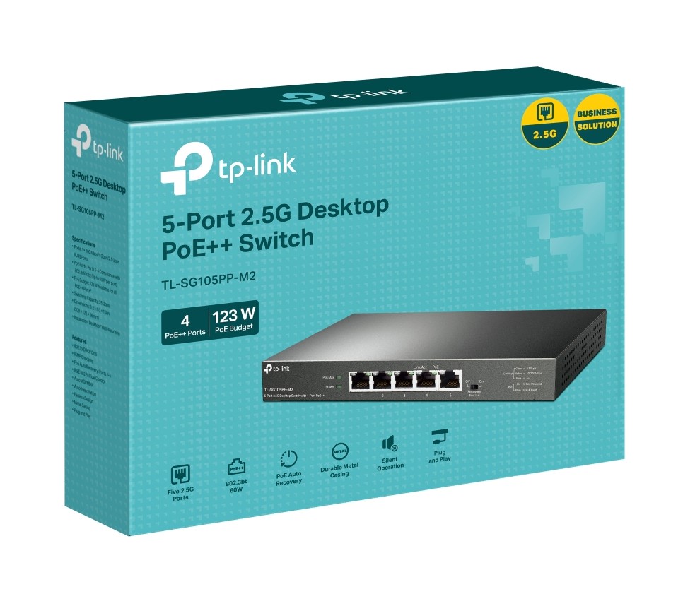 TP-Link TL-SG105PP-M2 infinytech Réunion 04