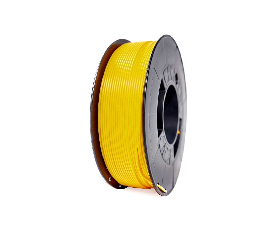 Bobine Filament PLA 3D Jaune 1.75mm 1Kg infinytech Réunion 01