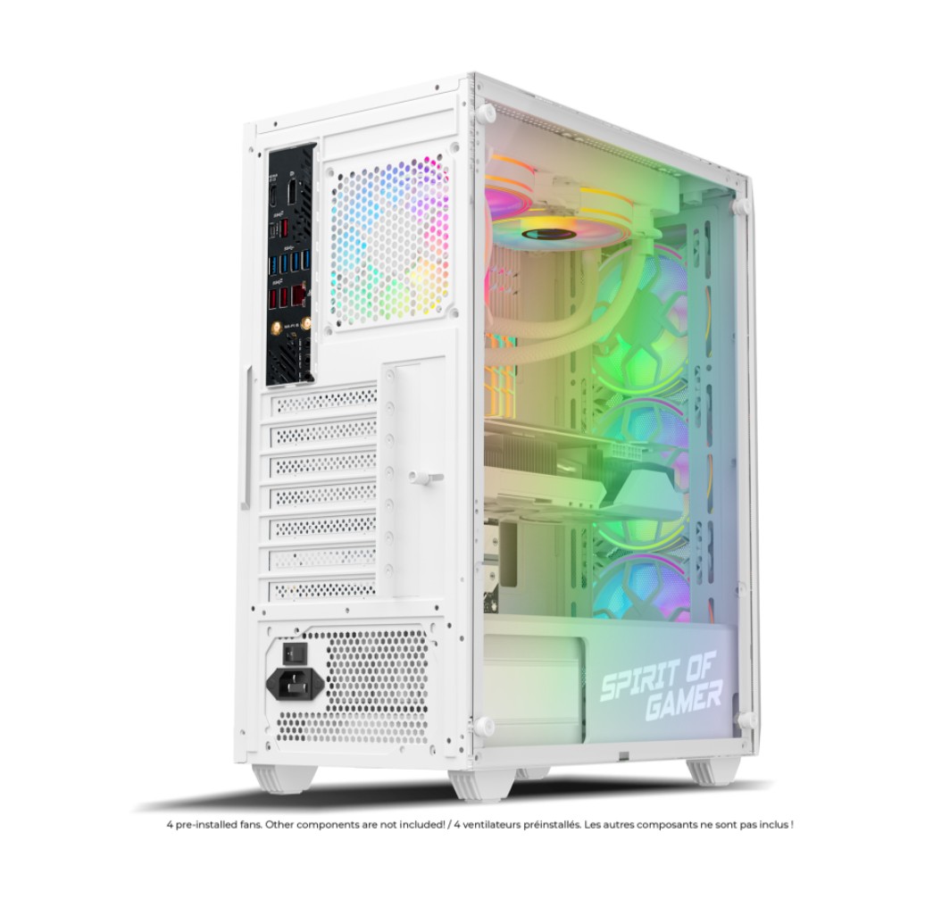SPIRIT of GAMER REBEL NX ARTIC infinytech Réunion 02