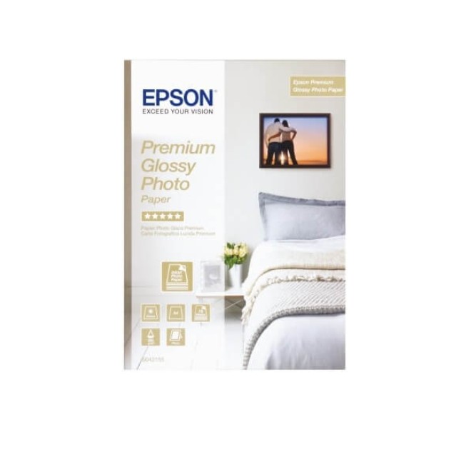 EPSON Papier photo glacé A4 15 feuilles 225g infinytech Réunion 01