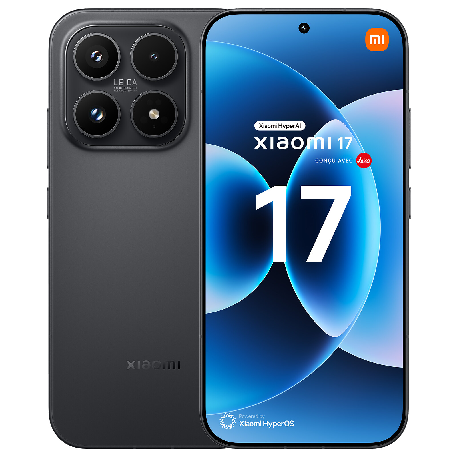 XIAOMI 17 12Go 512Go Noir infinytech Réunion 01