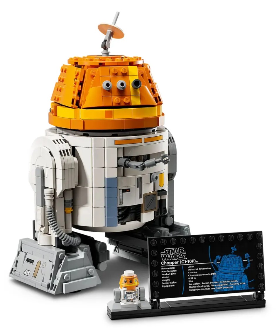 LEGO STAR WARS Le Droide Astromécano Chopper C1-10P infinytech Réunion 01