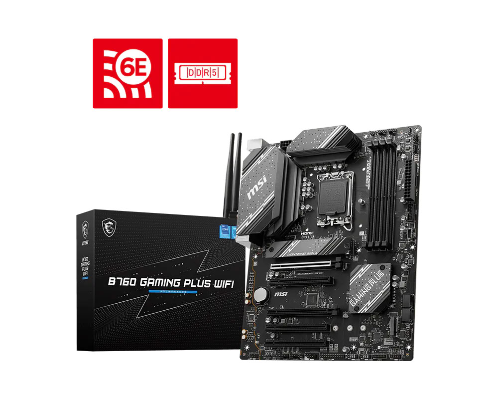 MSI B760 GAMING PLUS WIFI DDR5 infinytech Réunion 01
