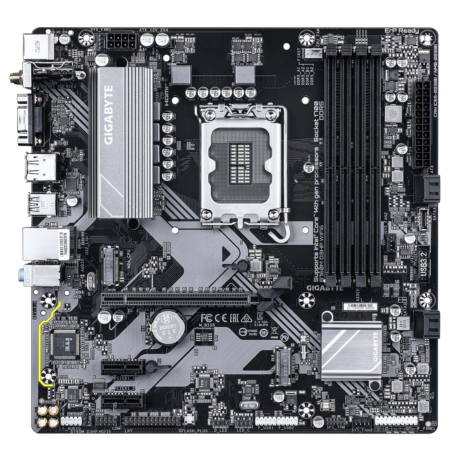 Gigabyte B760M D3HP WiFi6 DDR5 infinytech Réunion 02