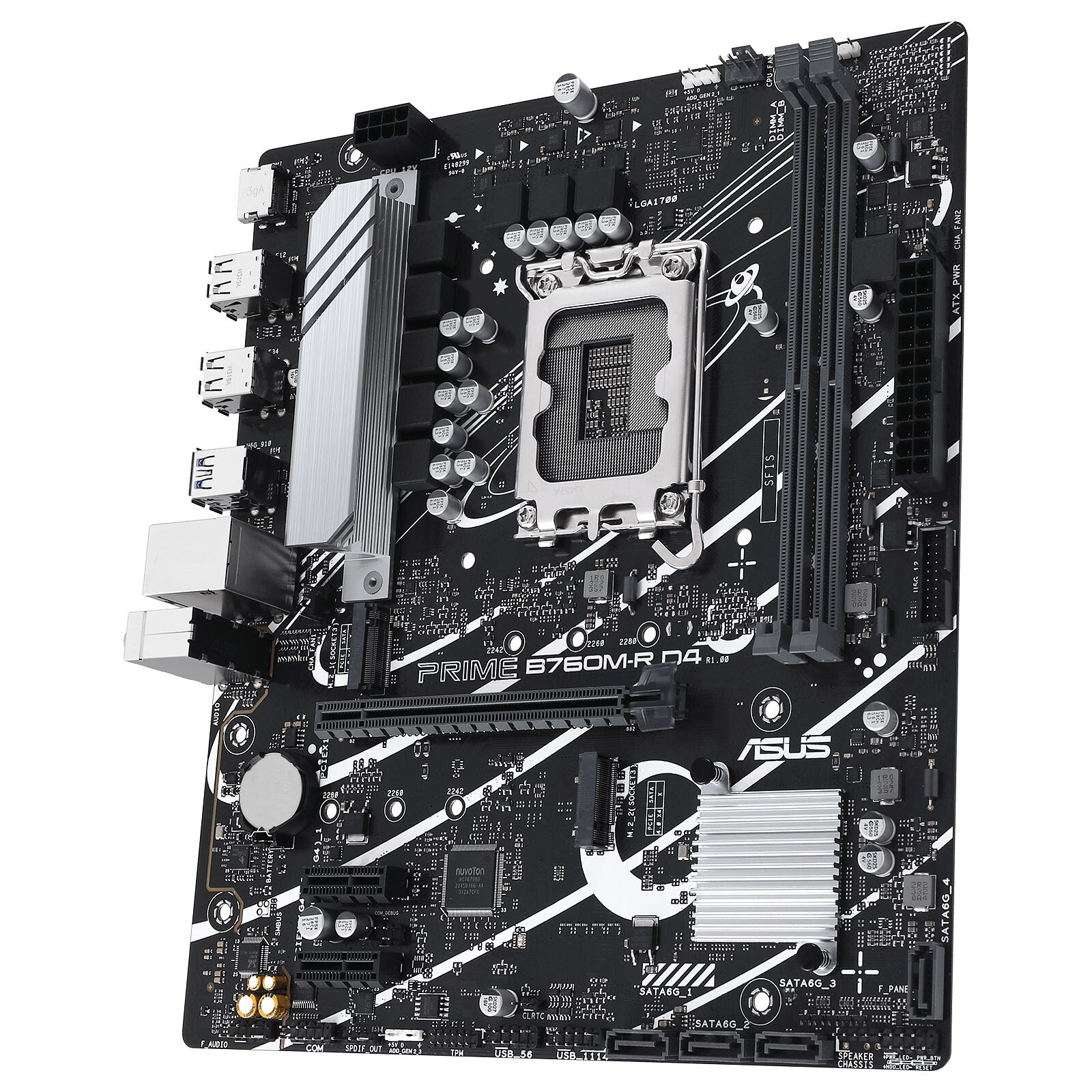 Asus Prime B760M-R DDR4 infinytech Réunion 03