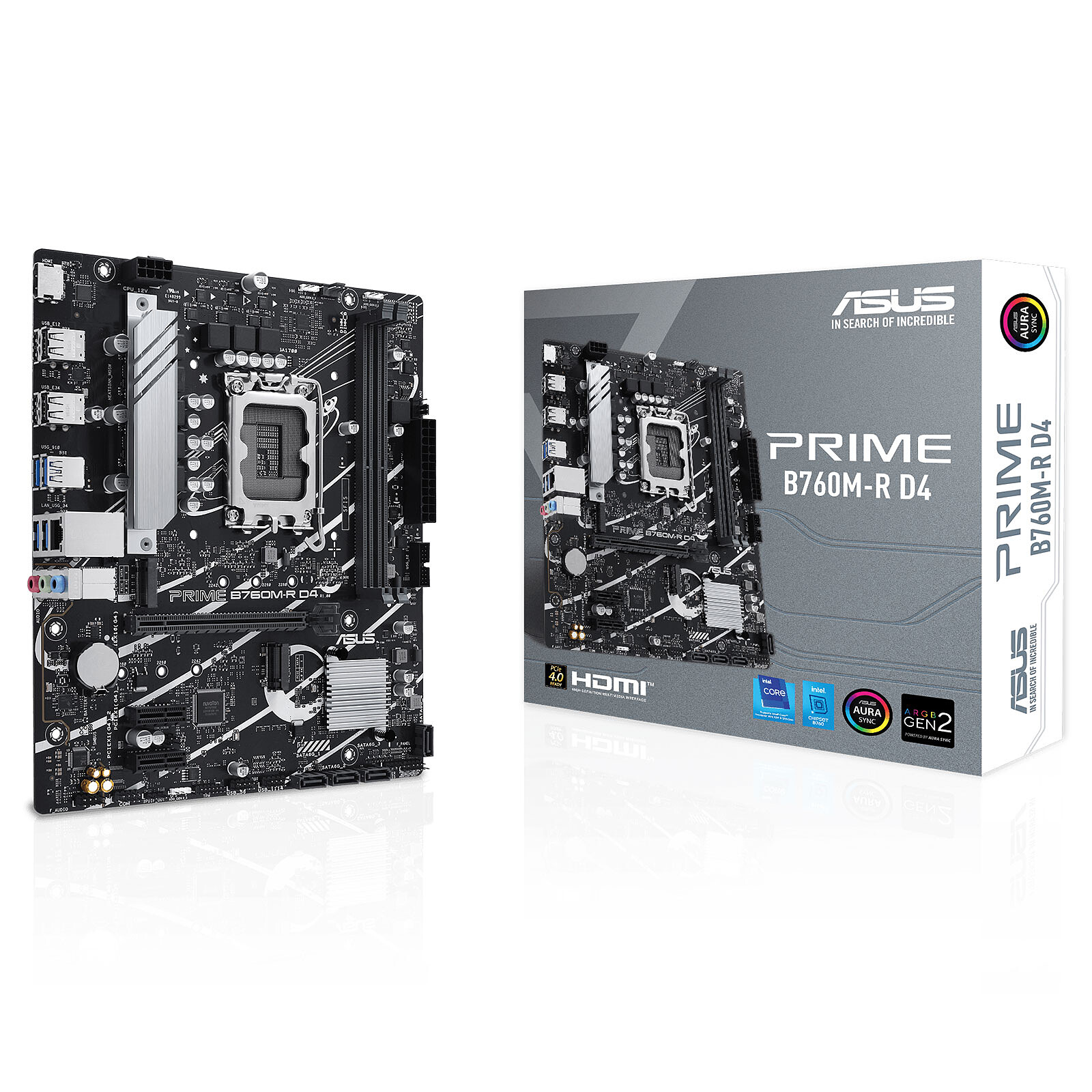 Asus Prime B760M-R DDR4 infinytech Réunion 01