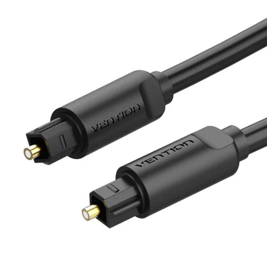 VENTION Câble audio optique 1m Noir infinytech Réunion 01