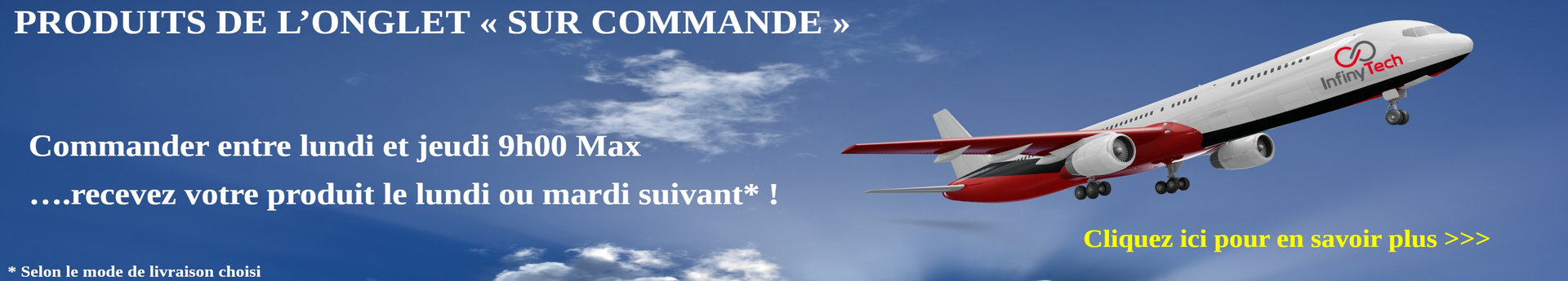 PRODUITS SUR COMMANDE