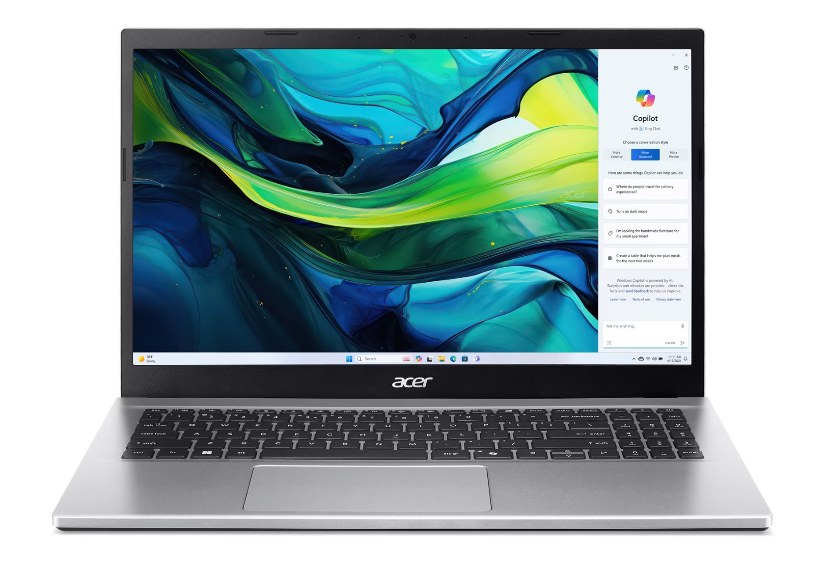 ACER Aspire Go 15 AG15-42P-R73E infinytech Réunion 01