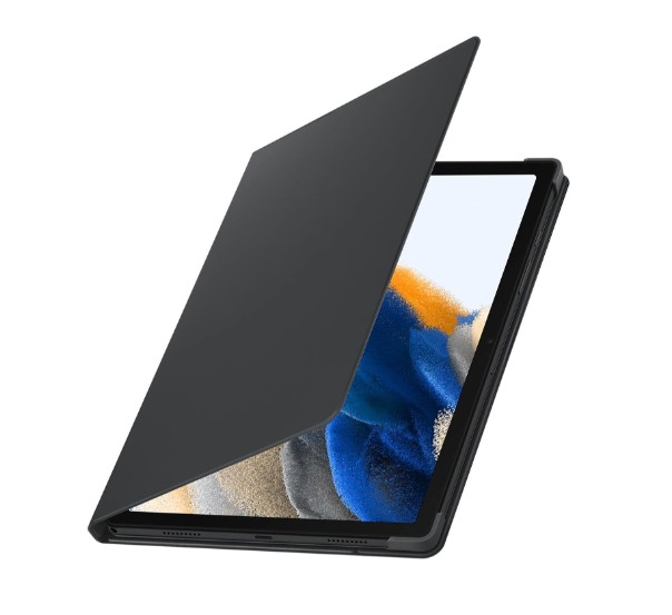 Étui de protection à rabat Samsung Galaxy Tab A8 Gris