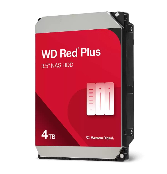 WESTERN DIGITAL WD Red Plus WD40EFZZ 4To infinytech Réunion 01