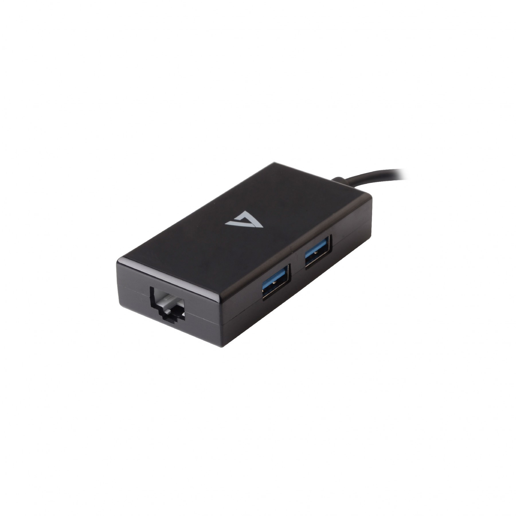 Matériels informatique Hub USB-C V7 vers USB 3.0 et Ethernet infinytech Réunion 2