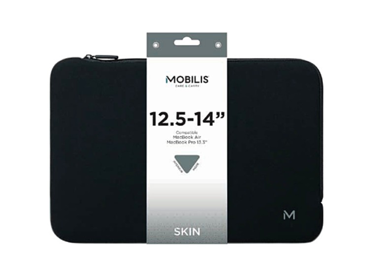 MOBILIS Skin Sleeve Noir Gris 14 infinytech Réunion 01